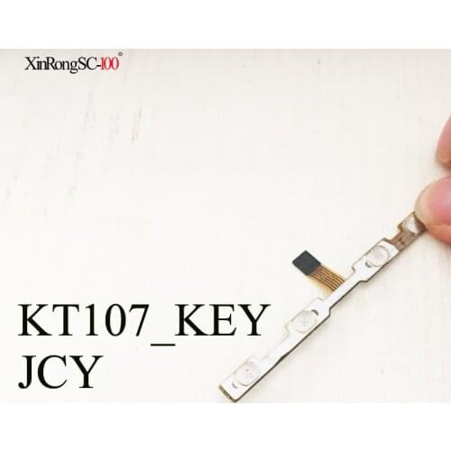 Switch on off Power Volume button Flex cable For KT107_KEY JCY tablet conductive flex with sticker