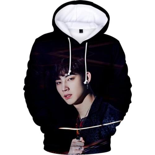 Korea GOT7 3D Hoodies Men/Women 2019 New Autumn Kpop Sweatshirts Fashion Hip Hop Unisex Hoodie Korea GOT7 Mens 3D Print Hoodies