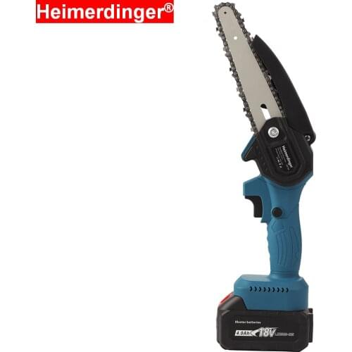 18V lithium battery powered cordless brushless 6 Inch mini Pruning Saw mini Electric Chainsaw with batteries