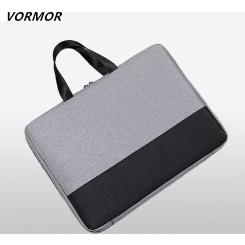 Men Briefcase 13.3 14 15.6 inch Women Laptop Bag Business Handbag Large Capacity Hand Bag