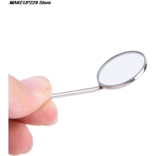 Stainless Steel Dia 24mm Dental Mouth Mirror Reflector Dentist Equipment Steel Dental Mouth Mirror
