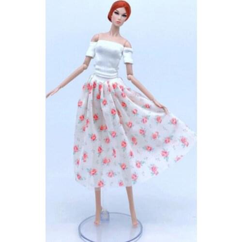 Good quality Doll dress pretty clothes skirt suits doll accessories gifts for your barbiee dolls BB201010E