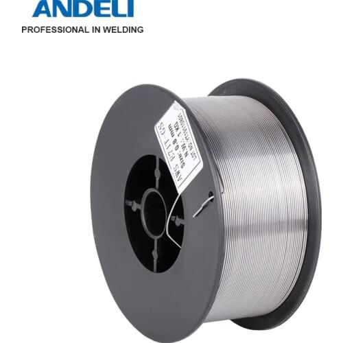 ANDELI Flux Core Wire Self shielded No Gas Mig Wire 1KG 0.8mm Carbon Steel Flux Core Wire Mig Welding Gasless Wire