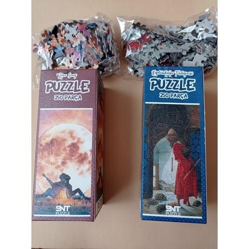 Snt Puzzle 250 Piece Jigsaw Puzzle 2'li Set