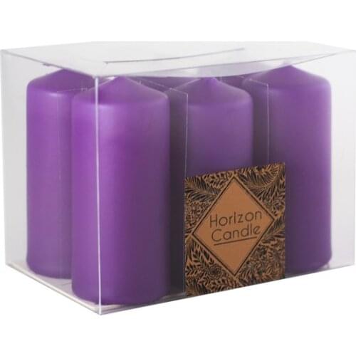 Horizon Candle Bar Candle Purple 6'lı Package candles and scents свечи и ароматы velas y aromas