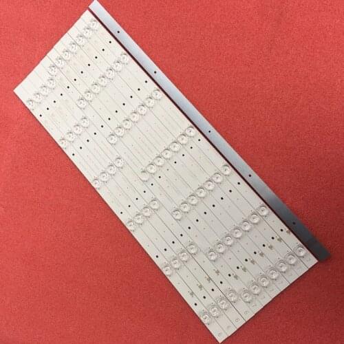 LED Backlight strip For Tv E334789 ECHOM-55DK-4655DK005 CRH-E553535070841J REV1.1-B 21v input 6lamps 7lamps 590mm