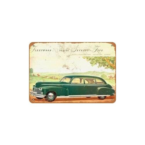 Fleetwood Garage Bar Home Vintage Poster Metal Sign