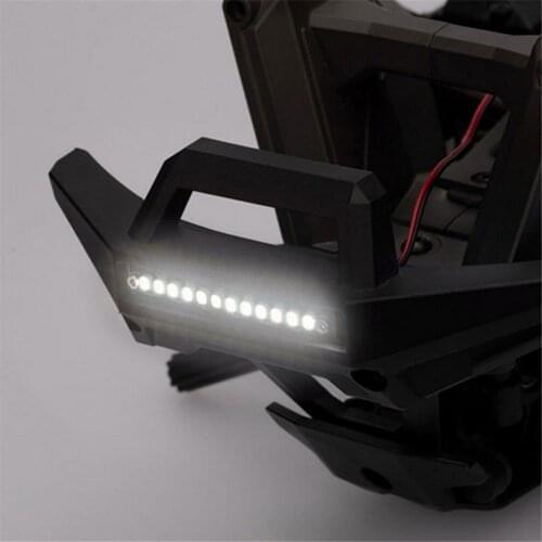 Bright Front Bumper Light Lamp LED Rear Light Strip for TRAXXAS 1/10 MAXX Small X RC Car Modification Kits