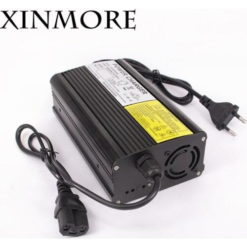 XINMORE 25.2V 12A 11A 10A Lithium Battery Charger For 22.2V Ebike E-bike Li-Ion Lipo Battery Pack AC DC Power Supply