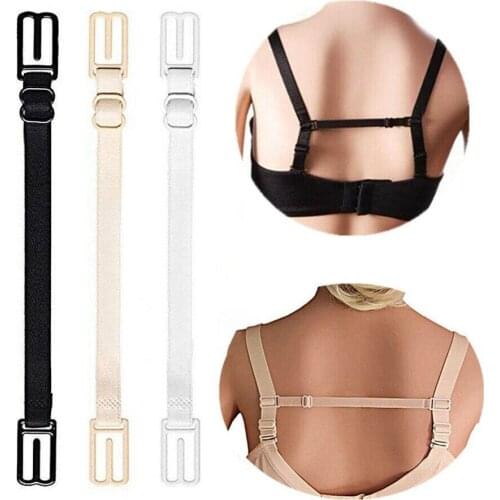1PC Women Bra Accessories Female Underwear Non-slip Buckle Extender for Women Elastic Bra Straps Non-Slip Back Bra Straps