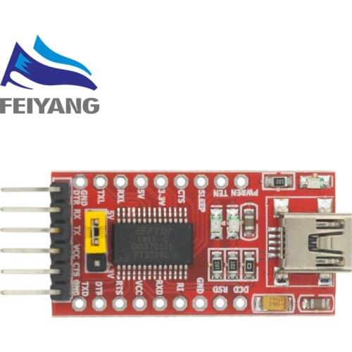 10PCS FT232RL FT232 USB TO TTL 5V 3.3V Download Cable To Serial Adapter Module USB TO 232