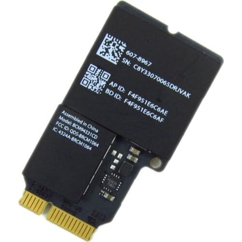 5Pcs/lot Wireless 802.11a/b/g Bluetooth 4.0 WiFi Card 607-8967 BCM94331CD For iMac 21.5"A1418/27" A1419