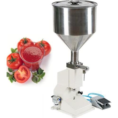 Manual filling machine yogurt honey detergent filling machine 5-50ml small pneumatic filling machine