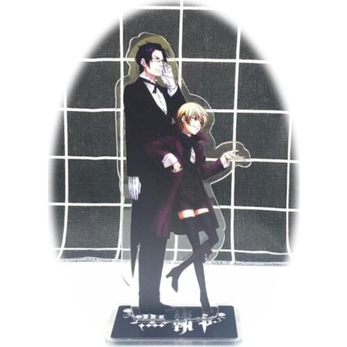 Anime Black Butler 15CM Stand Acrylic Figure Printed William T Spears Stand Model Toys Kawaii Accessories For Boys Girls Gifts
