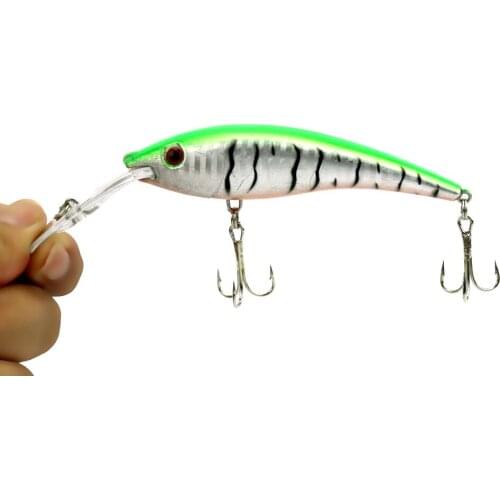 HENGJIA 1PCS Minnow pesca Hard Bait Fishing lures isca artificial Fishing Tackle 12CM 15.6G