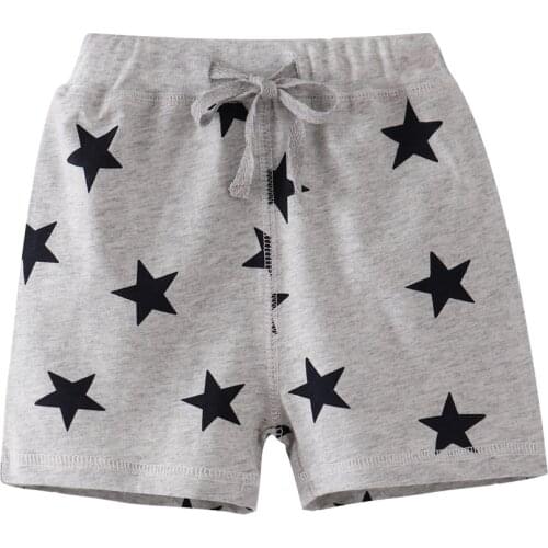 Funnygame Boys Girls Cotton Shorts Summer Children Stripe Pants Drawstring Hot Selling Kids Clothing Boys scanties