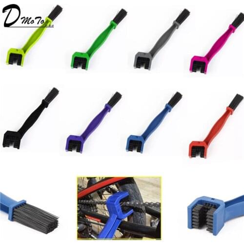 Chain Brush Maintenance Cleaning Brush Cleaner For CRF CR XR KTM YZ YZF WR KX KLX RM RMZ RMX DR DRZ Motocross Motorcycle Enduro