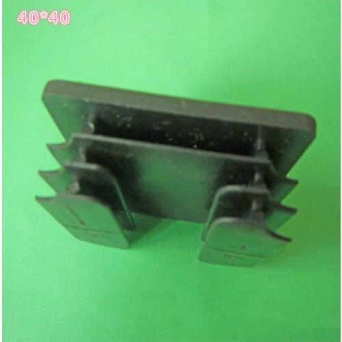 Square plug 40*40mm plastic Matte furniture plastic parts Plug