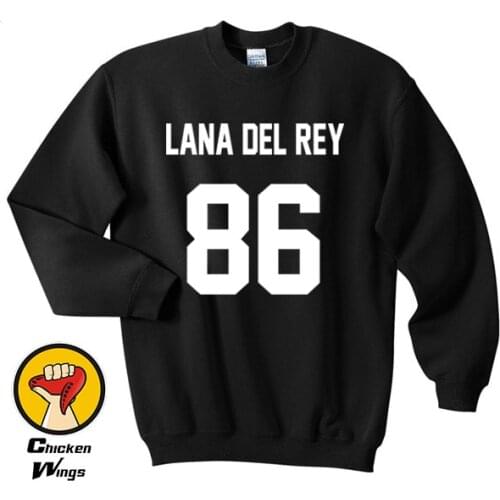 Lana del rey 86 Shirt Singer Tumblr Hipster Crewneck Sweatshirt Unisex More Colors XS - 2XL