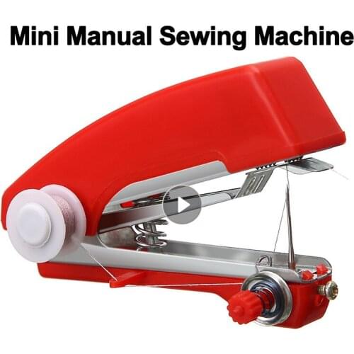 Small Sewing Machine Home Manual Pocket Sewing Machine Mini Travel Portable Multifunctional Tailoring Machine Sewing Machines