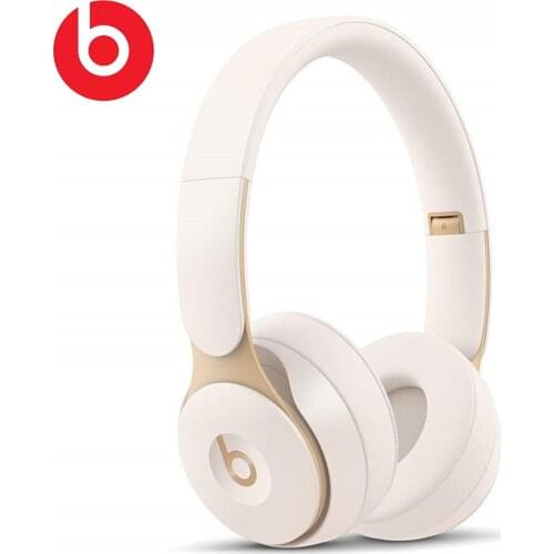 Original Beats Solo Pro Noise Cancelling Wireless Bluetooth ANC Headphones Gaming Sport Headset Foldable Earphone Handsfree Mic