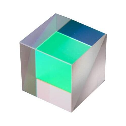 Spectroscopic Prism 10 * 10 * 10 Mm Split Ratio 5:5 Glued Tetragonal Prism Instrument Parts Processing