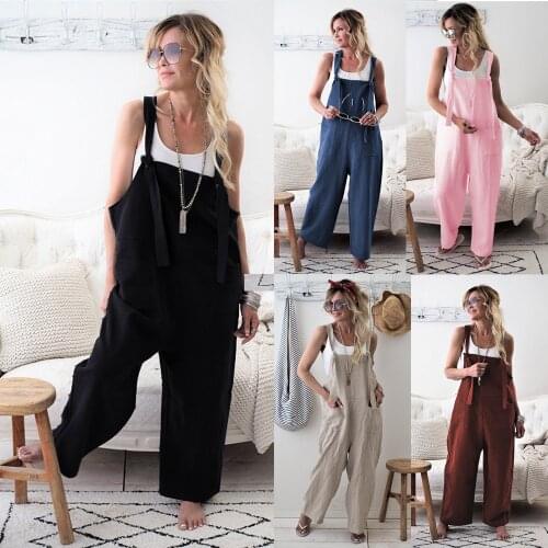 Loose Maternity Strap Pant Clothes Suspenders Trousers 2020 Summer Pregnant Women Overalls Jumpsuits Pregnancy Rompers Clothings