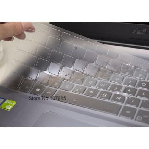TPU 15.6 inch Laptop Keyboard Cover Skin For Asus VivoBook 15 YX560U Y5000 X507 X507U X507UA X507UB X507UD x560ud x507uf X560