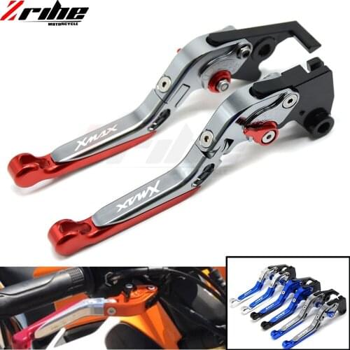 XMAX Logo For YAMAHA X-MAX X MAX XMAX 125 250 400 XMAX250 XMAX400 Motorcycle Accessories Aluminum Aluminum Brake Clutch Levers