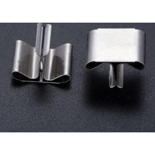 YYSD 50pcs Wood Candle Wicks Base Clip Iron Candles Making Supplies DIY Wick Core Fixing Base Holder for Wedding