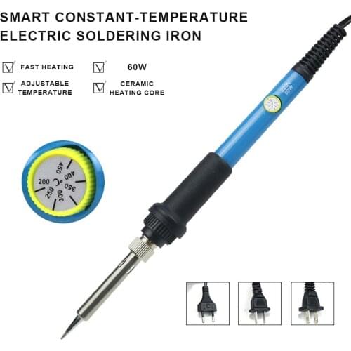 US/EU110V 200V electric soldering iron mini soldering repair tool 60W with adjustable temperature soldering iron