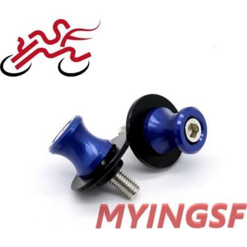 Swingarm Spools Slider For Triumph Street Triple DAYTONA 675R 675 R Stand Screw 2009-2016 2010 2011 2012 2013 2014 2015 CNC 8mm