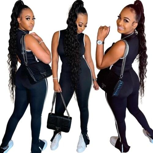 Two-piece Set Women Summer Clothing Sexy Crop Top & Pants Suits Fitness Jogger Tracksuit Women Club Outfits Streetwear Wholesale