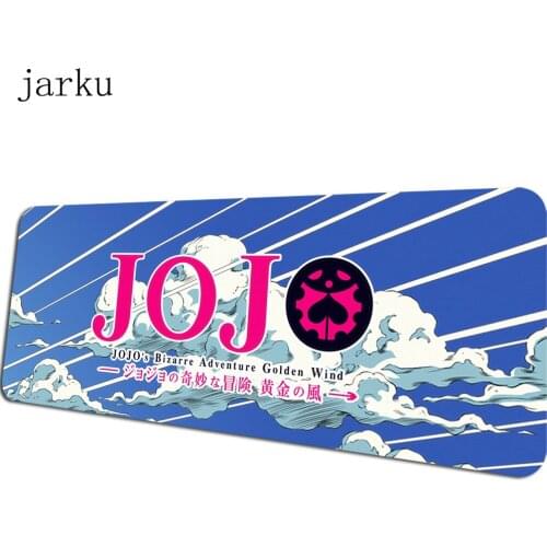 Jojos Bizarre Adventure pad mouse Jotaro Kujo computer gamer mause pad 800x300X3MM padmouse mousepad ergonomic gadget desk mats
