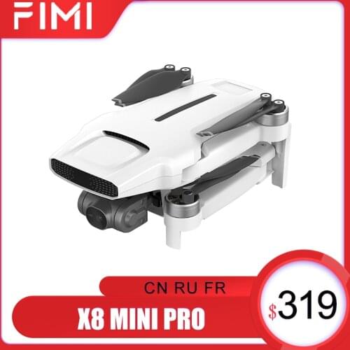 FIMI X8 Mini 250g-Class 4K HD 3-Axis Gimbal Camera Drone Wifi 5G 8km 30mins GPS Drone RC Quadcopter with Prop Guard