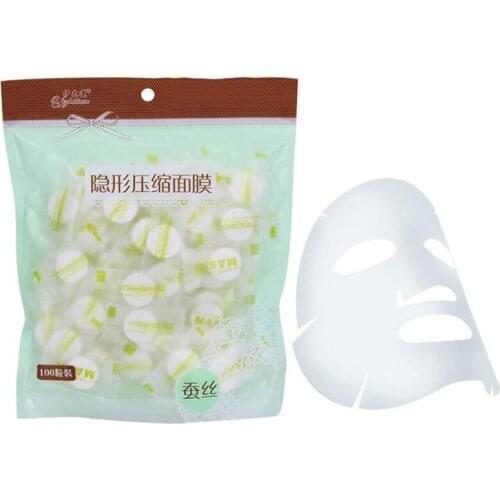 Milk White Natural Silk Refresh Moisturizing Revitalizing Face Mask Makeup Whitening Compact Concealer Prevent Bask Skin Care