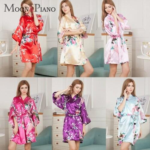 Женские халаты Moon&Piano China At AliExpress