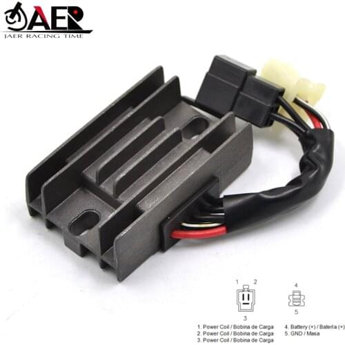 JAER SH572MB Motorcycle Voltage Regulator Rectifier for ARTIC CAT 250 300 Suzuki GZ125 GZ250 GN125 1982-2001 AN125 AN150