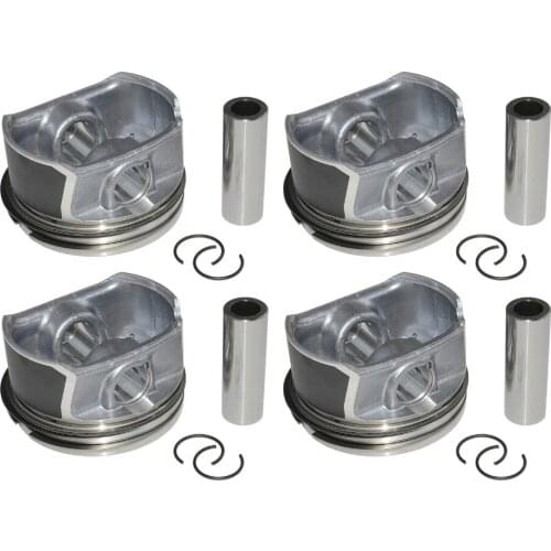 AP01 Pistons & Rings Set For VW MKV GTI Passat Jetta AUDI A3 A4 TT A6 Seat ALTEA EXEO Skoda 2.0 TFSI BPY 06D107066C 06D198151B