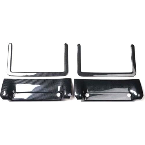 New Car Trim For Mercedes Benz GLE 2020 Seat Back Anti-kick Cover Seat Net Frame Styling Interior Accessories Molding