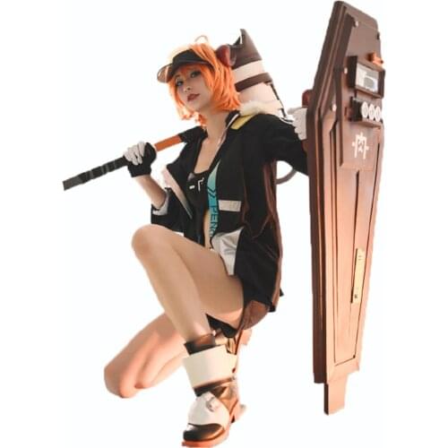 New Arrival Game Arknights CROISSANT Cosplay Costume Womens Party Uniform Suit Halloween Carnival Outfit uniform