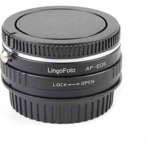 AF-EOS Mount Adapter Ring with Correction Glass for Sony Alpha or Minolta MA mount Lenses to EOS EF mount cameras