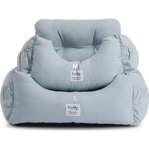 Portable Car Kennel Pet Car Seat for Car and Household Dual-use Portable Dog Kennel Mat with Many Colors and Good Quality