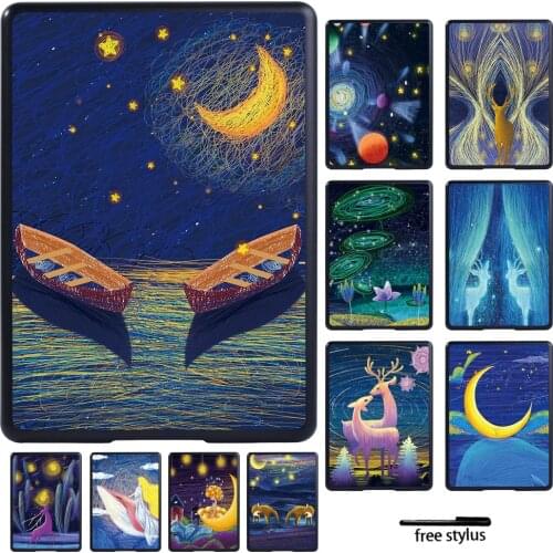 Tablet Case for Kindle Paperwhite 1 5th/2 6th/3 7th/4 10th/Kindle 10th Gen 2019/8th Gen 2016 Plastic Shell Back Cover