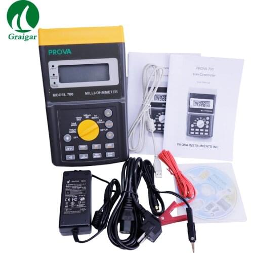 PROVA700 Milli-Ohmmeter Resistance Meter Accuracy 0.05