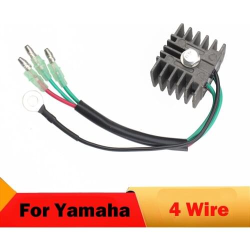 Motorcycle regulator Voltage Rectifier For Yamaha Outboard Motors 20MLH 25EL 25ELH 25ELR 25ES 25ESH 25ESR 25L 25MLH 25MSH 25S