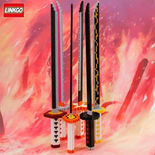 Diamond blocks gun model puzzle kids series connection mini building blocks toys educational guns assembly