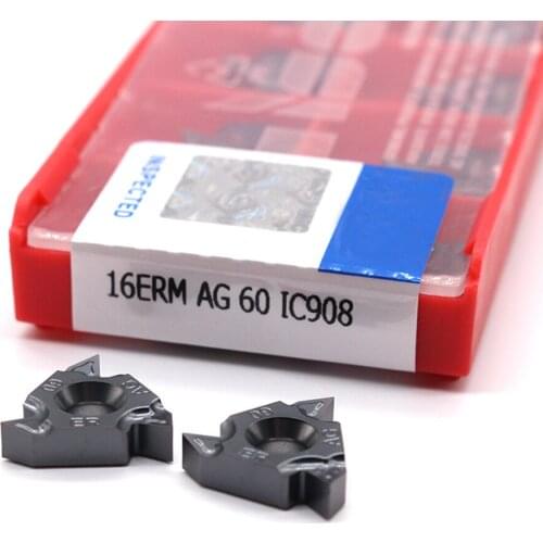 16ER AG60 11IR A60 16IR AG60 A60 G60 22IR 22ER N60 60 angle Thread turning tools Carbide Insert Threading Lathe Cutting