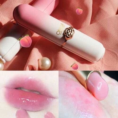 Moisturizer Lip Balm Makeup Waterproof Color Changing Pink Lipstick Long Lasting Care Protection Lip Blam Anti Aging TSLM1
