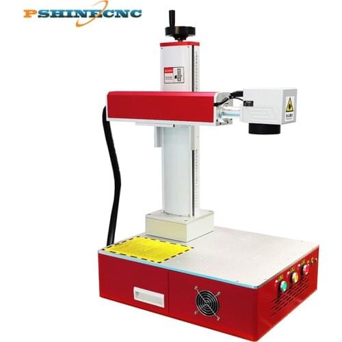 Fiber laser 1mm engraving on aluminium copper silver gold 30w fiber laser marking machine high making speed and depth